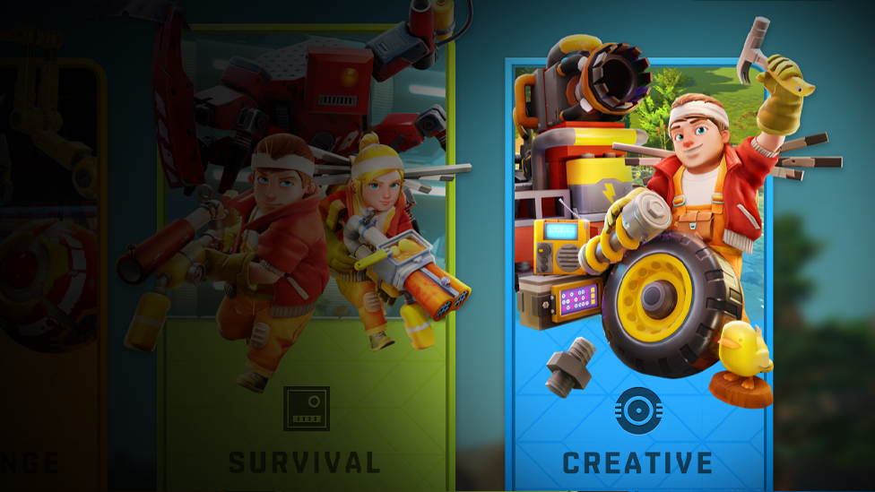 Creative Mode in Scrap Mechanic