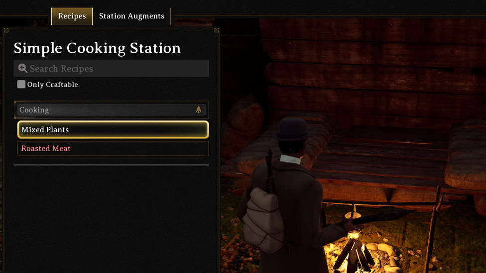 Cooking Base at the Campfire