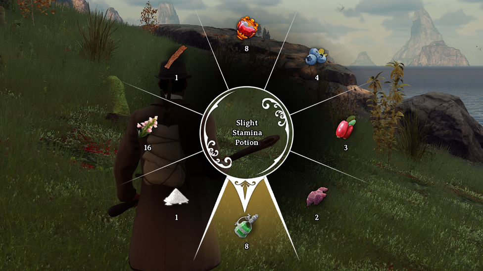 Using Potions in Nightingale