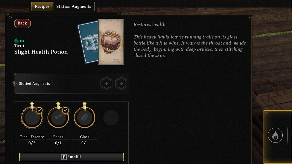 Slight Healing Potion