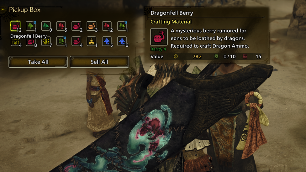 Retrieving Items From Murtabak