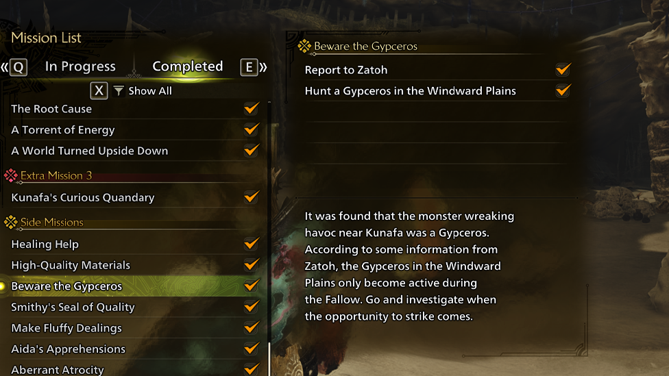 Beware of Gypceros Mission