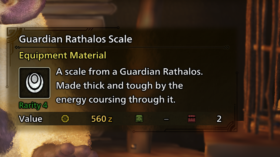 Guardian Scales in MHW