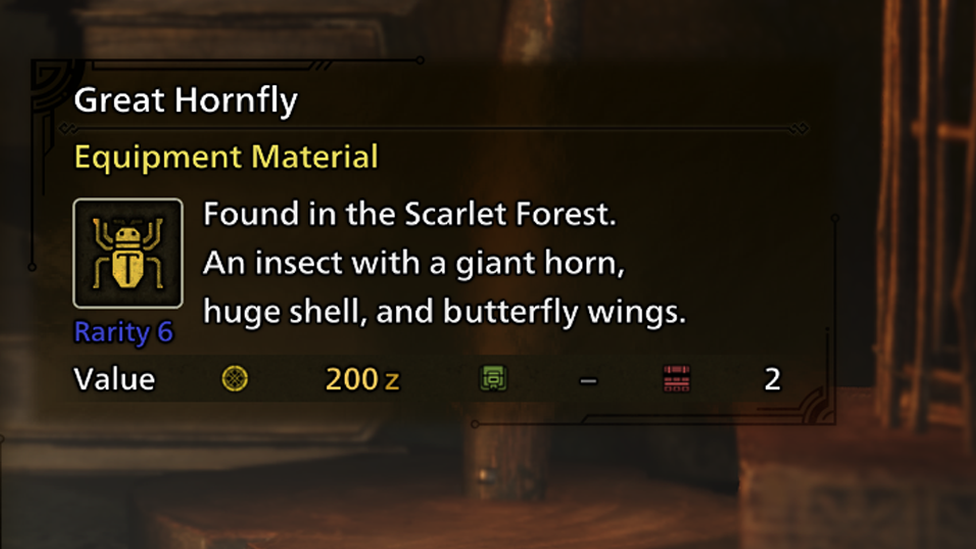 Great Hornfly in MH Wilds