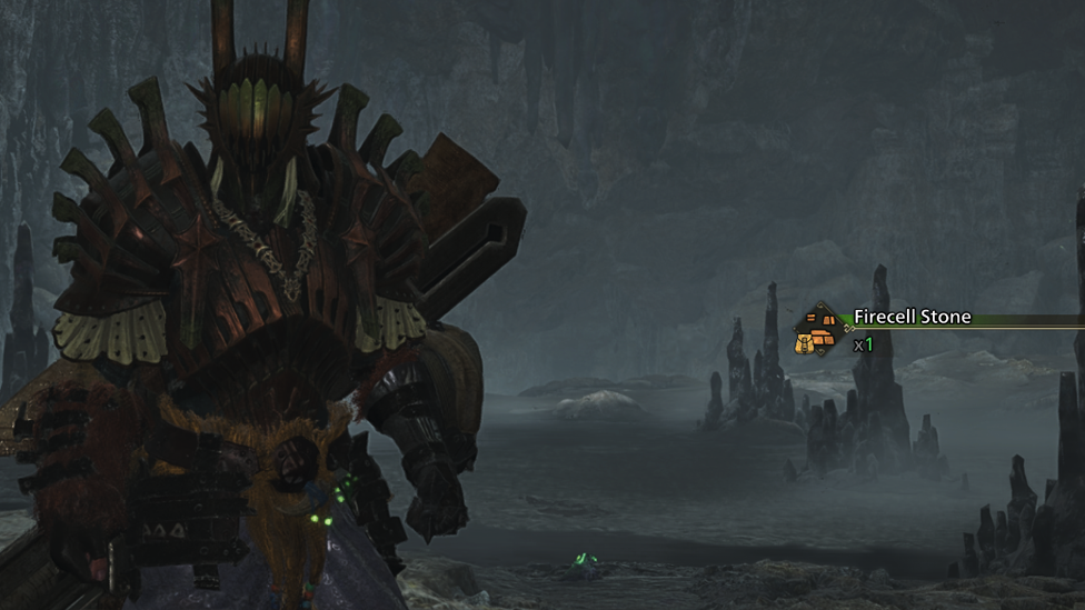 Mining Firecell Stone in Are 13 Oilwell Basin