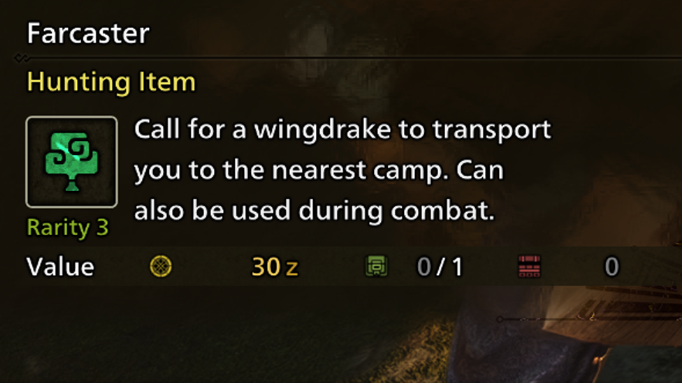 Farcaster in MH Wilds