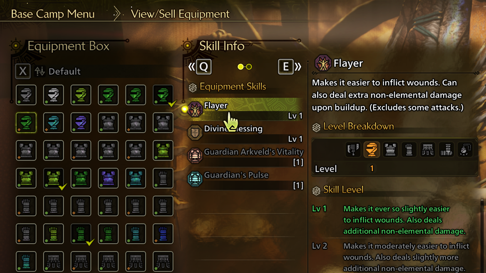 Flayer Skill in MH Wilds