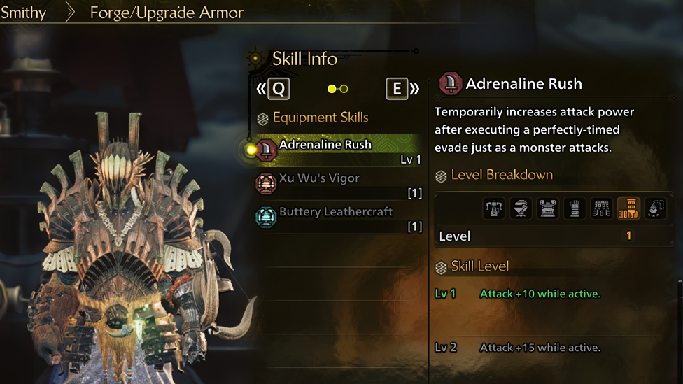 Adrenaline Rush in Mh Wilds