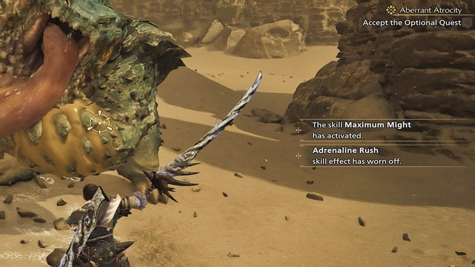 Adrenaline Rush Activated and Wearing Off