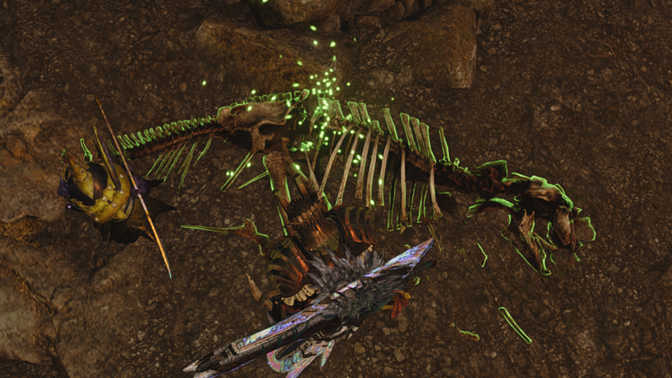 Bonepiles Where You Farm Charred Oilbones