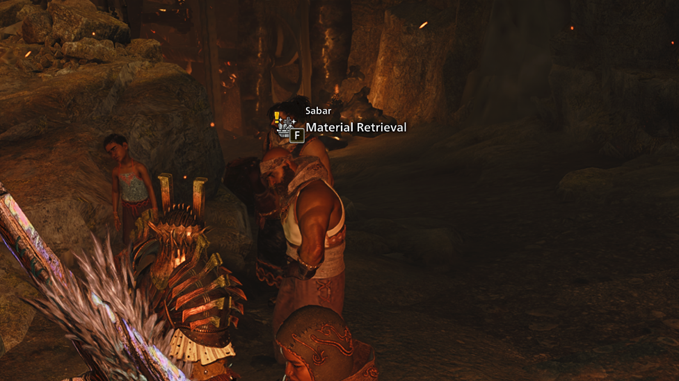 Material Retrieval NPCs