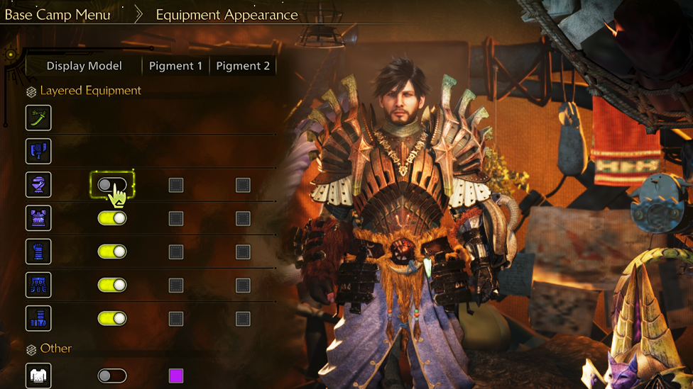 Hiding Helmet in MH Wilds