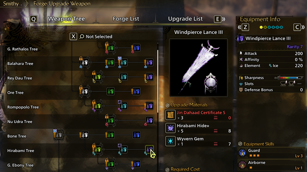 Crafting With Wyvern Gems