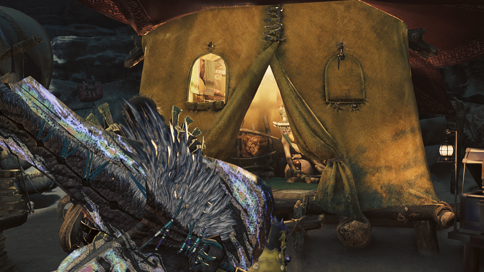 If You Can't Find Kilama's Cheese - Rest in Your Tent to Refresh Her Inventory