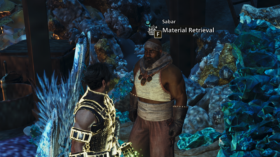 Sabar in Azuz the Everforge