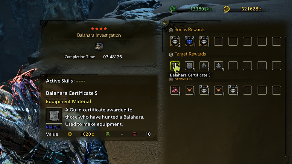 Balahara Drop Rewards