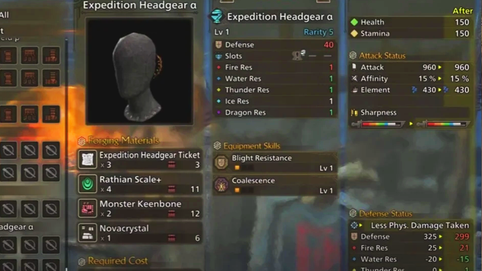 Expedition Headgear Requirements
