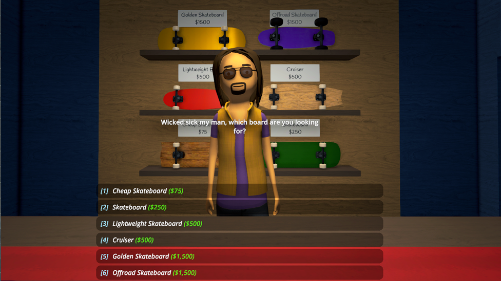 Buy a Skateboard First