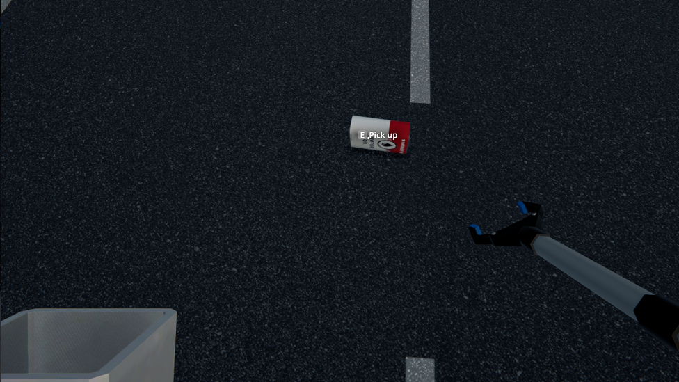 Using the Trash Grabber