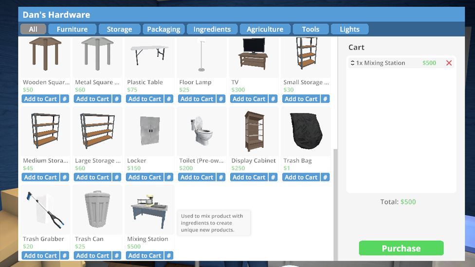 Mixing Station is Available at Den's Hardware