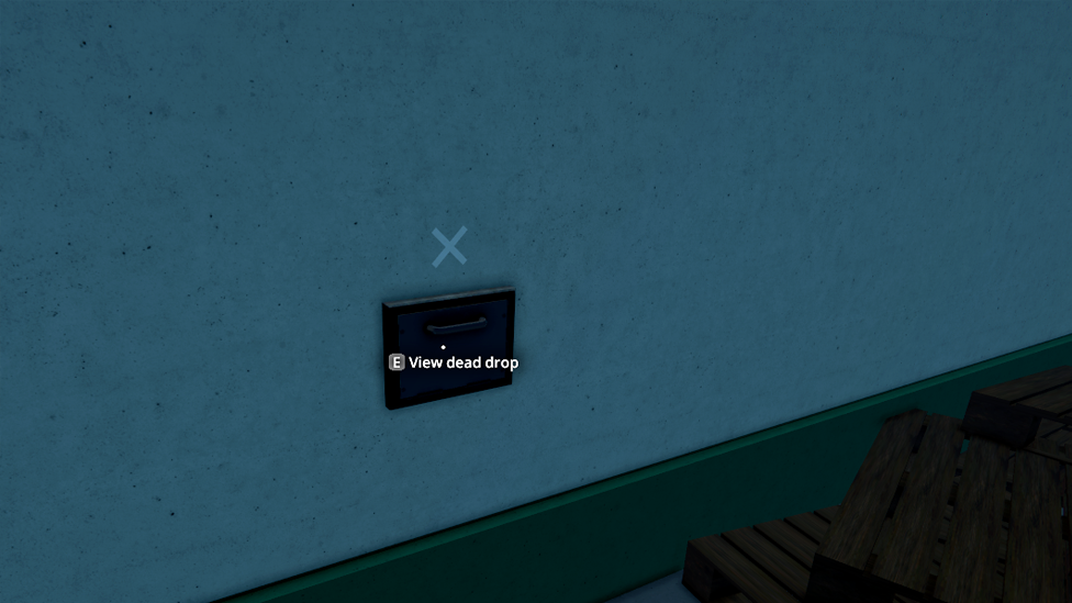 Dead Drop Behind the Supermarket