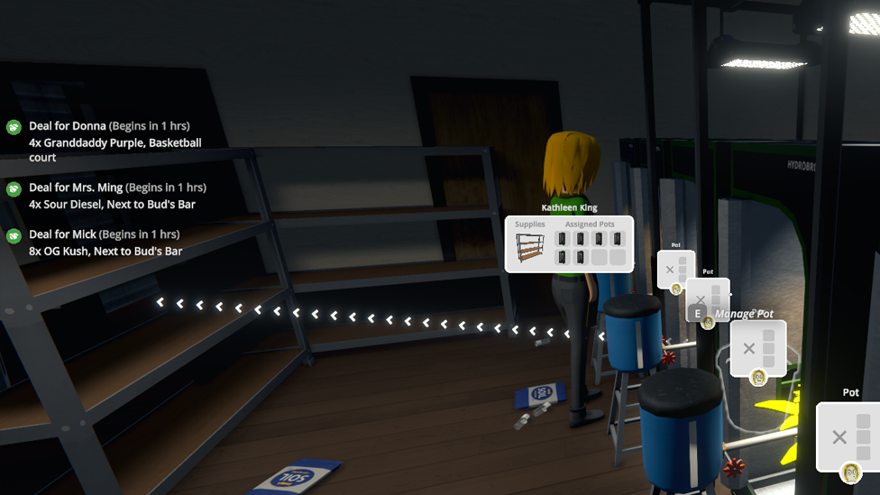 Make Sure Botanists are Connected to the Proper Storage Shelves