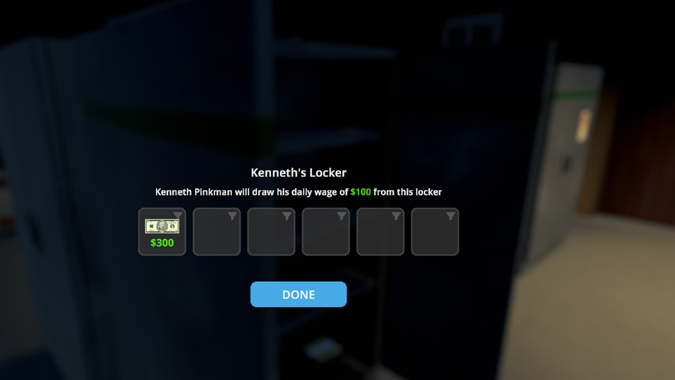 Workers Won't Work Until You Put the Money in the Locker