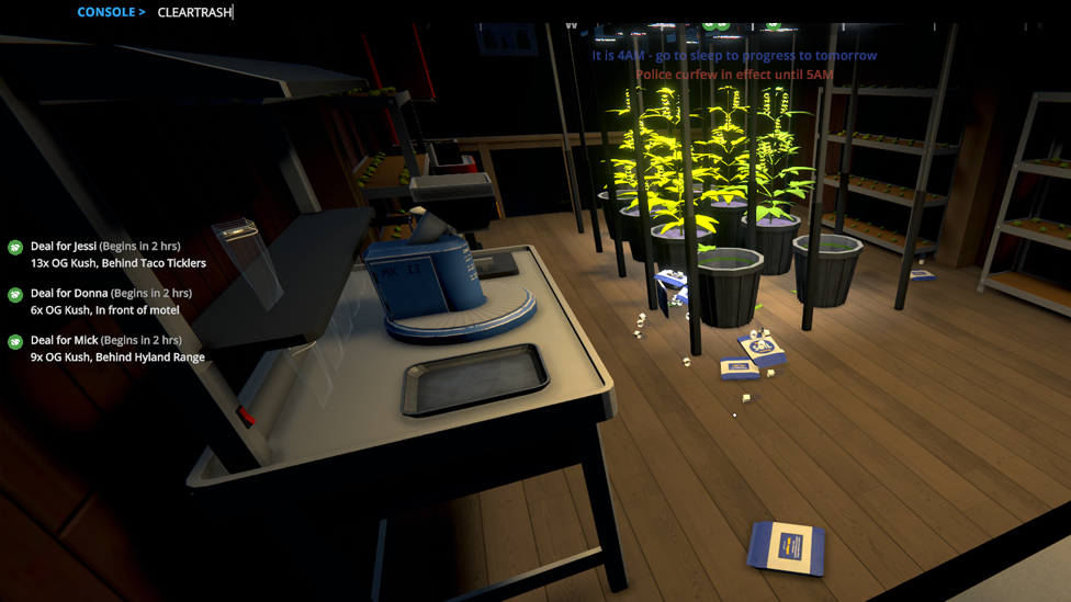 Sick of Trash-Type Cleartrash in Console