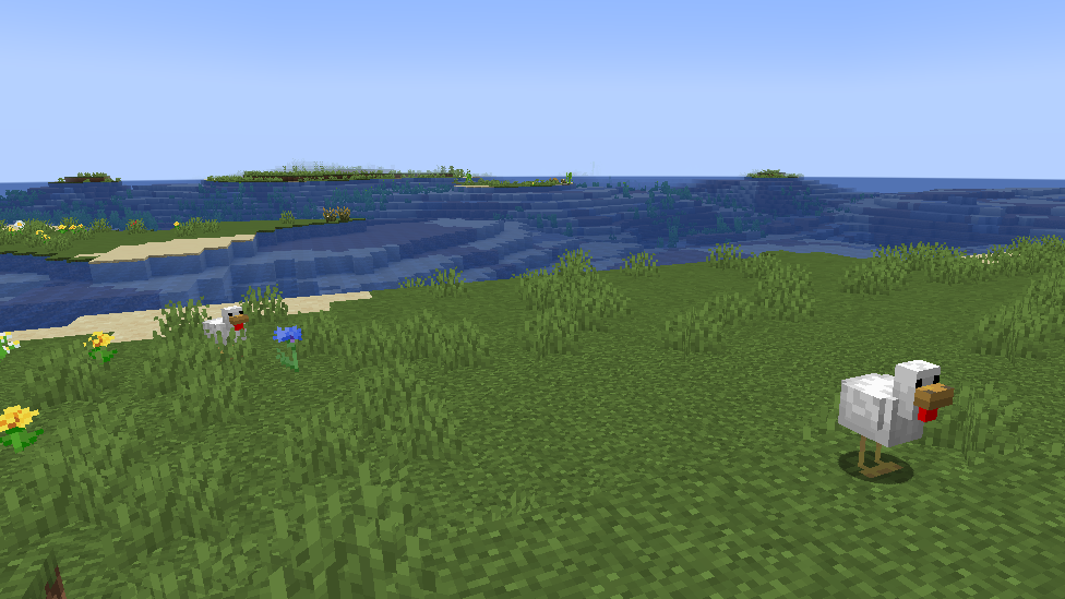 Minecraft Temperate Chicken