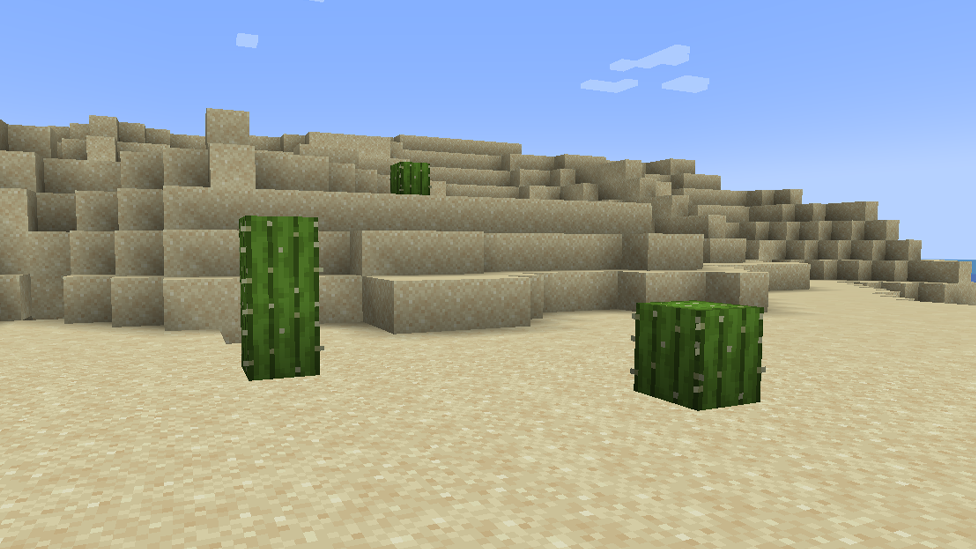 Finding Cactus in Minecraft