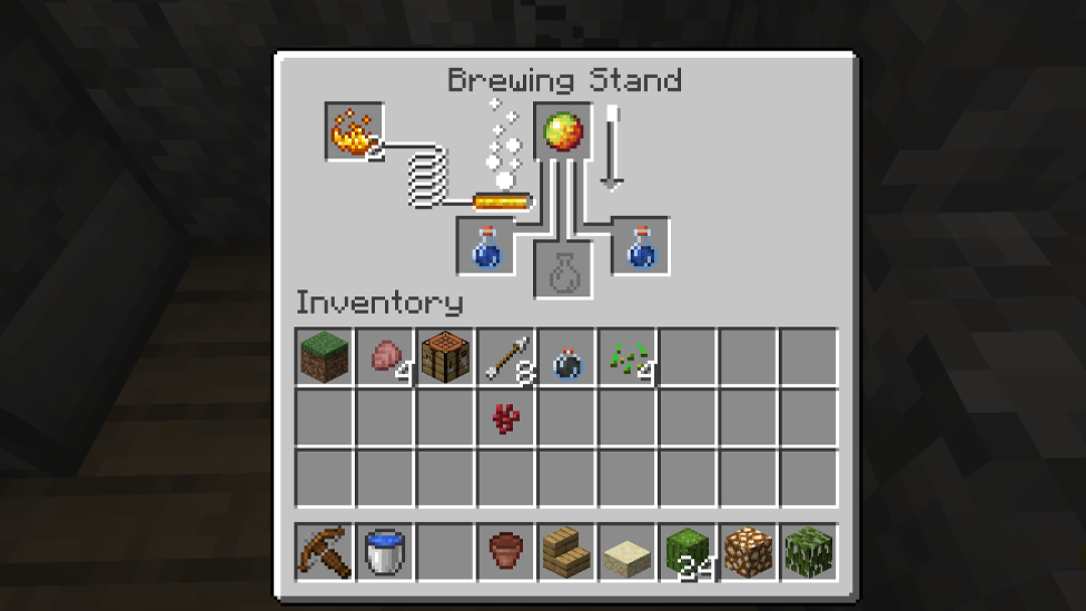 Fire Resistance Potion in the Making