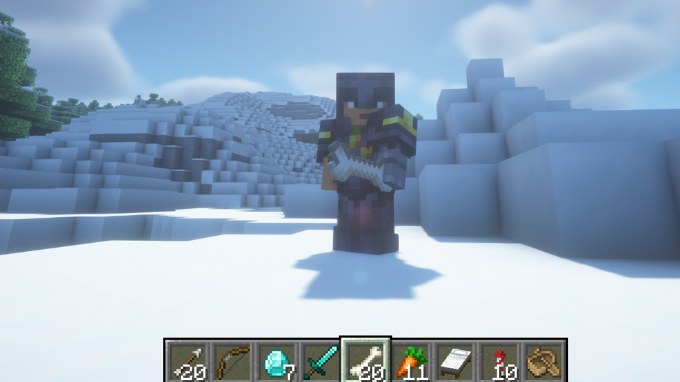 Full Setup Gear For the Grove Biome