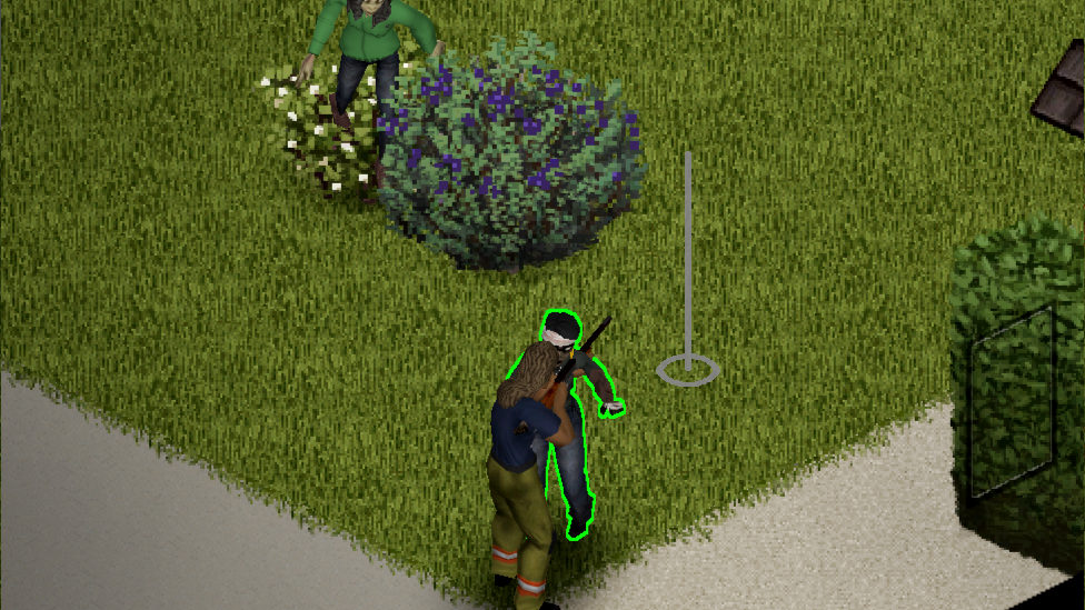 Hold the Right Click and Aim then Left Click to Shoot