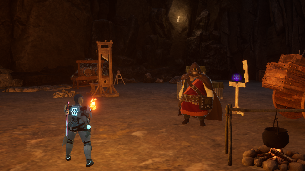 Black Marketeer in the Bamboo Grove Mineshaft