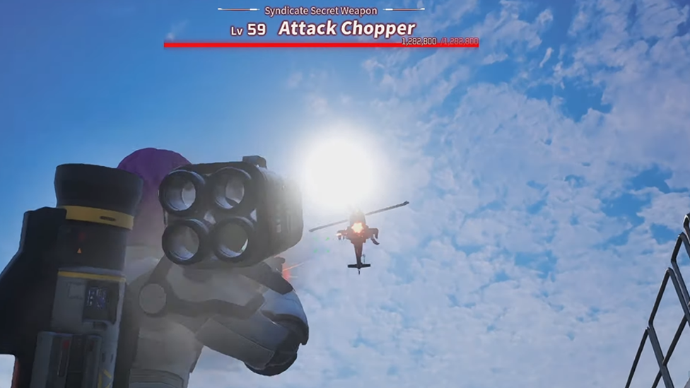 Using Missiles On the Attack Chopper