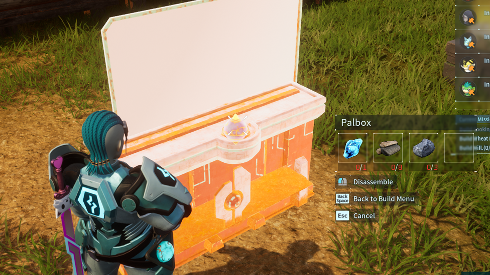 Disassemble the Palbox and Move Your Base Wherever You Like