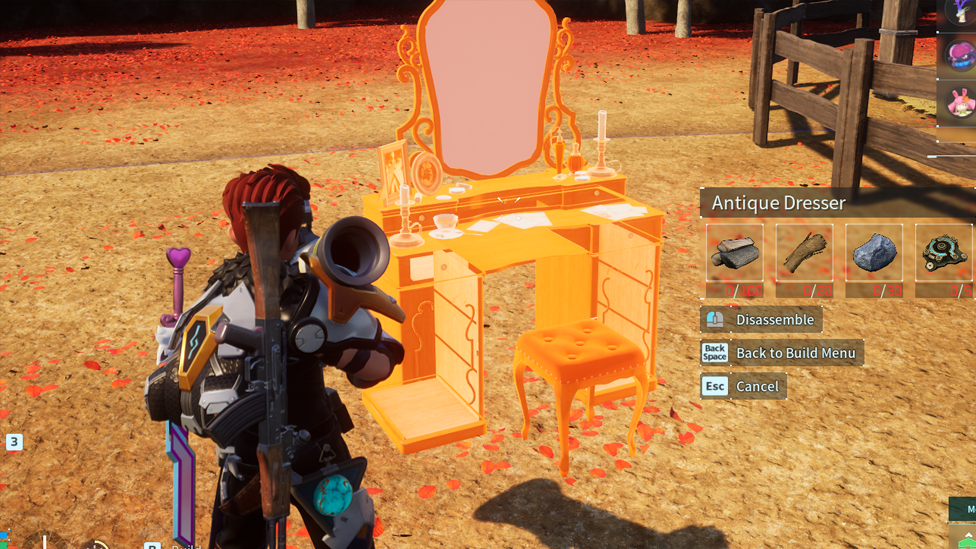 Disassembly Mode on Structures