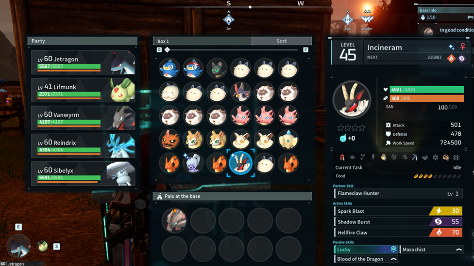 Global Palbox Interface
