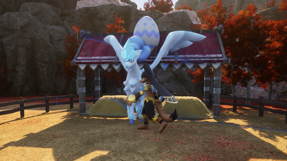 Bastigor Can Be Obtained By Breeding With Mixing Anubis and Frostalion