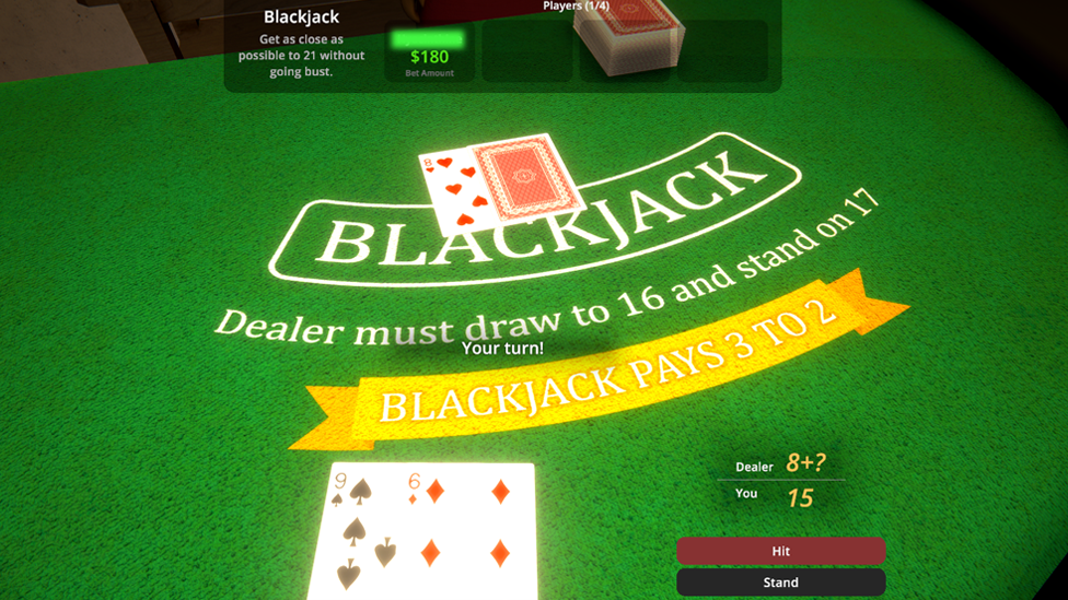 Playing Blackjack Until You Win Big