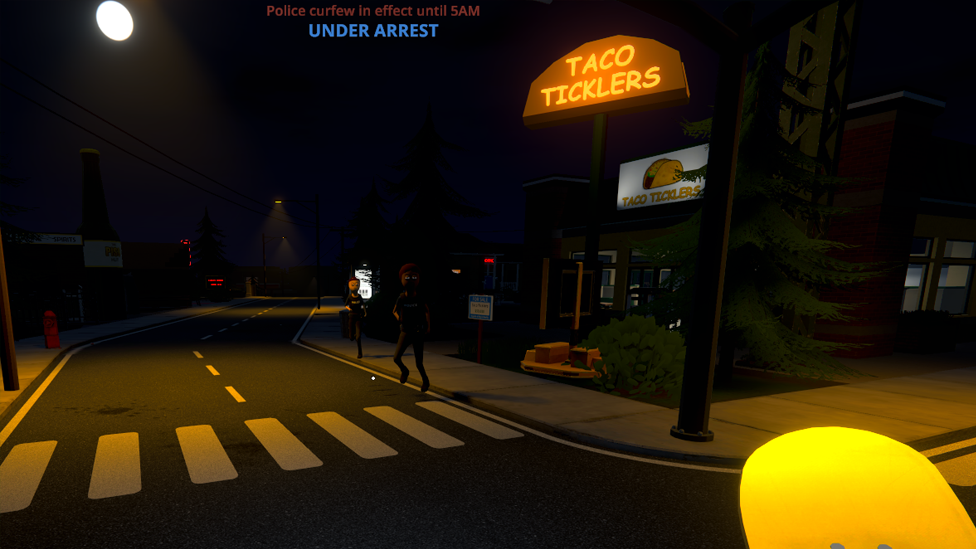 Passing Around Them During the Curfew Will Always Cause Some Trouble