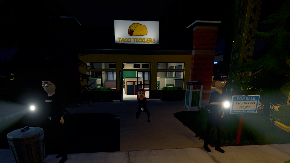 You Might Want to Drop the Items Before the Police Catches You