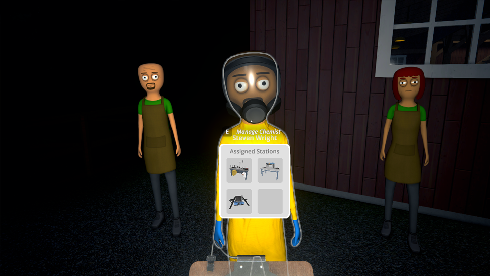 Assign the Chemist For the Cauldron and Save the Game