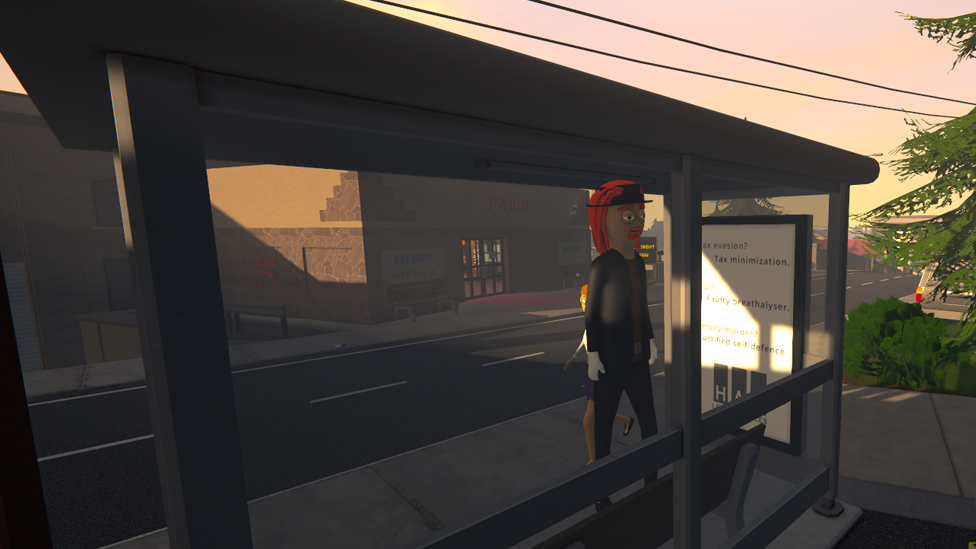 Step Onto the Bench and Start Clicking Space then Move Backwards to Launch Yourself