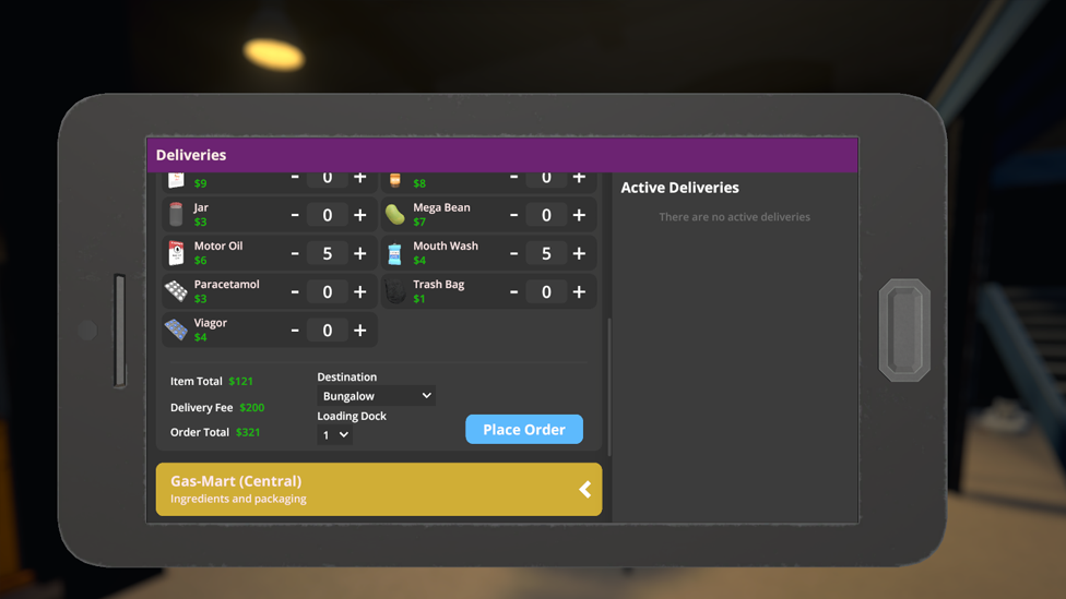 Get Your Delivery Set Through the App on Your Phone and Wait For it at the Loading Dock