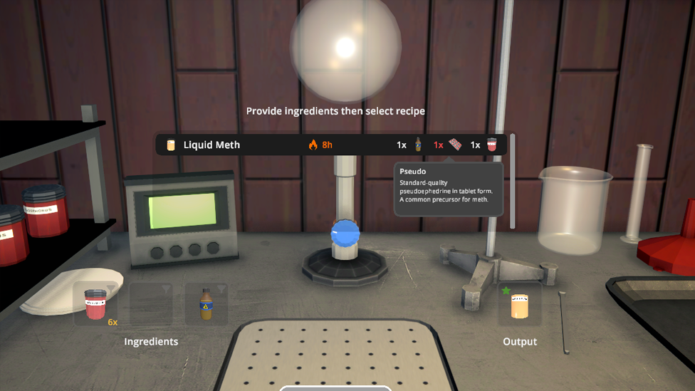 Using Pseudo to Create Meth