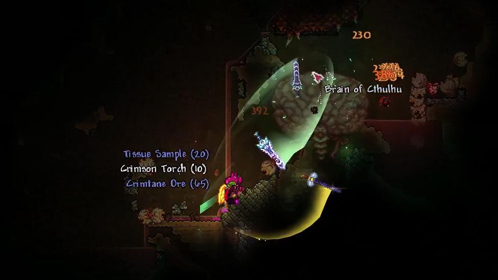 Acquiring Tissue Samples From Cthulhu Boss