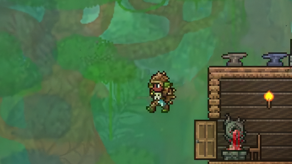 Turtle Armor in Terraria