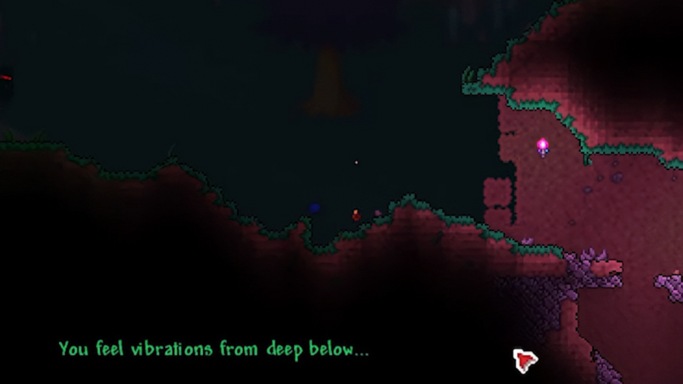 Upon Summoning, You Will See the Message "You Feel Vibrations From Deep Below"