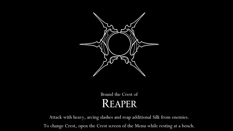 Crest of the Reaper in Hollow Knight Silksong